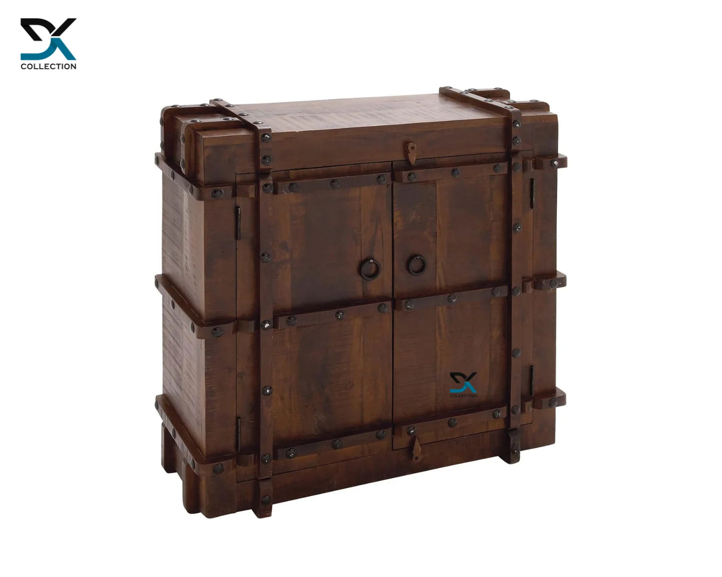Louvre Solid Mango Wood Cabinet