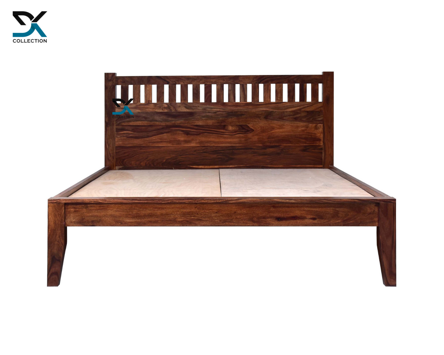 Ajanta Solid Sheesham Wood Queen Size Bed