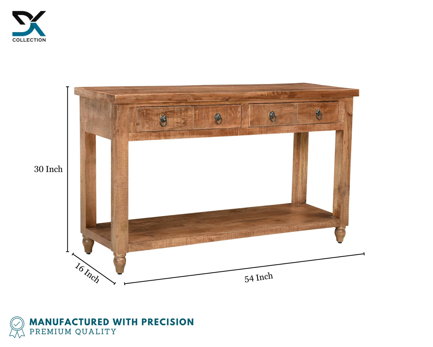 Heroic Solid Wood Console Table