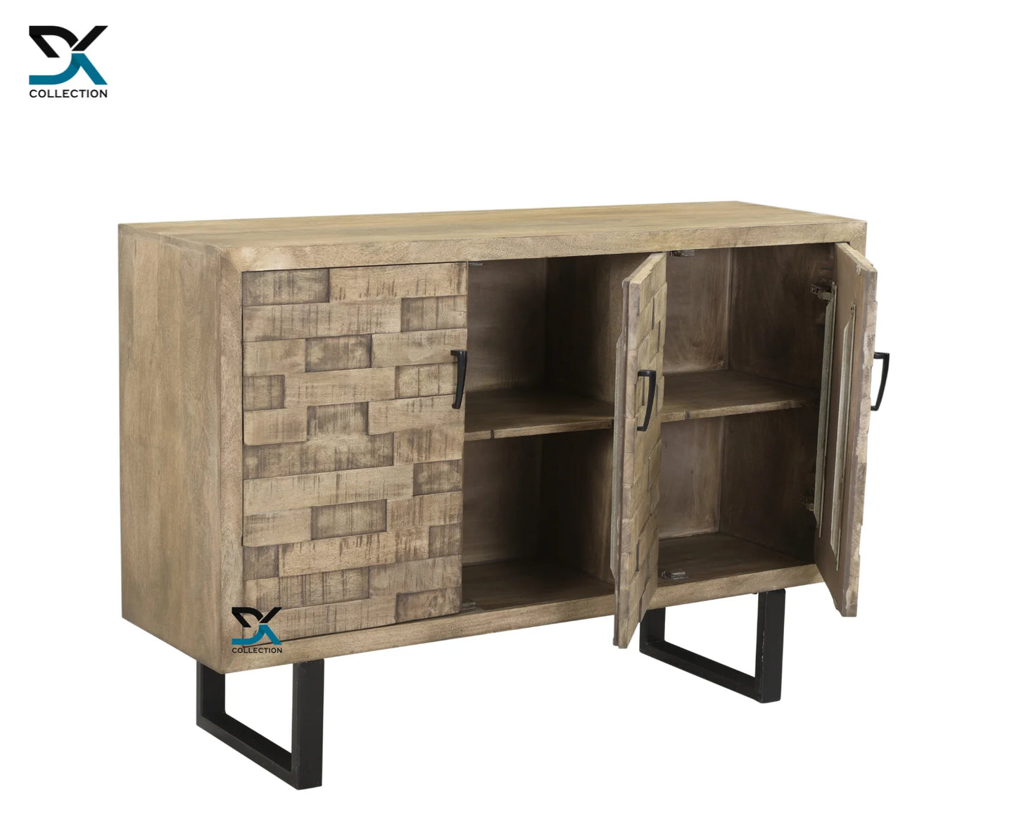 Cocoa 3-Door Sideboard | Storage Cabinet
