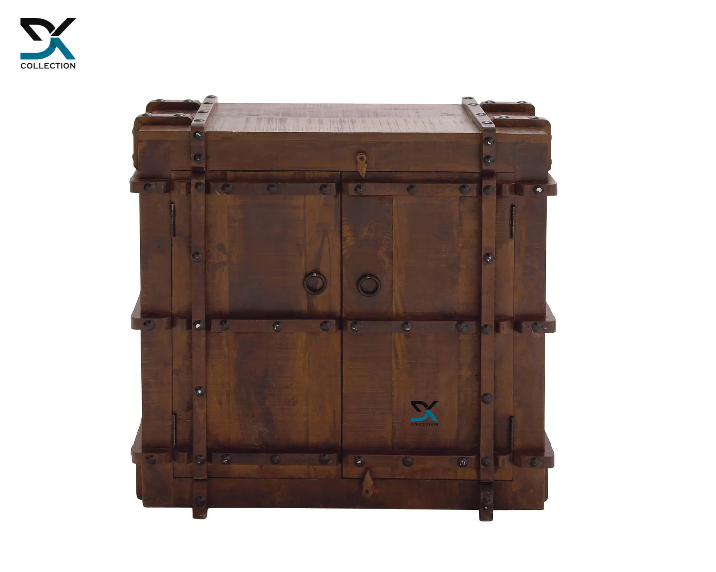 Louvre Solid Mango Wood Cabinet