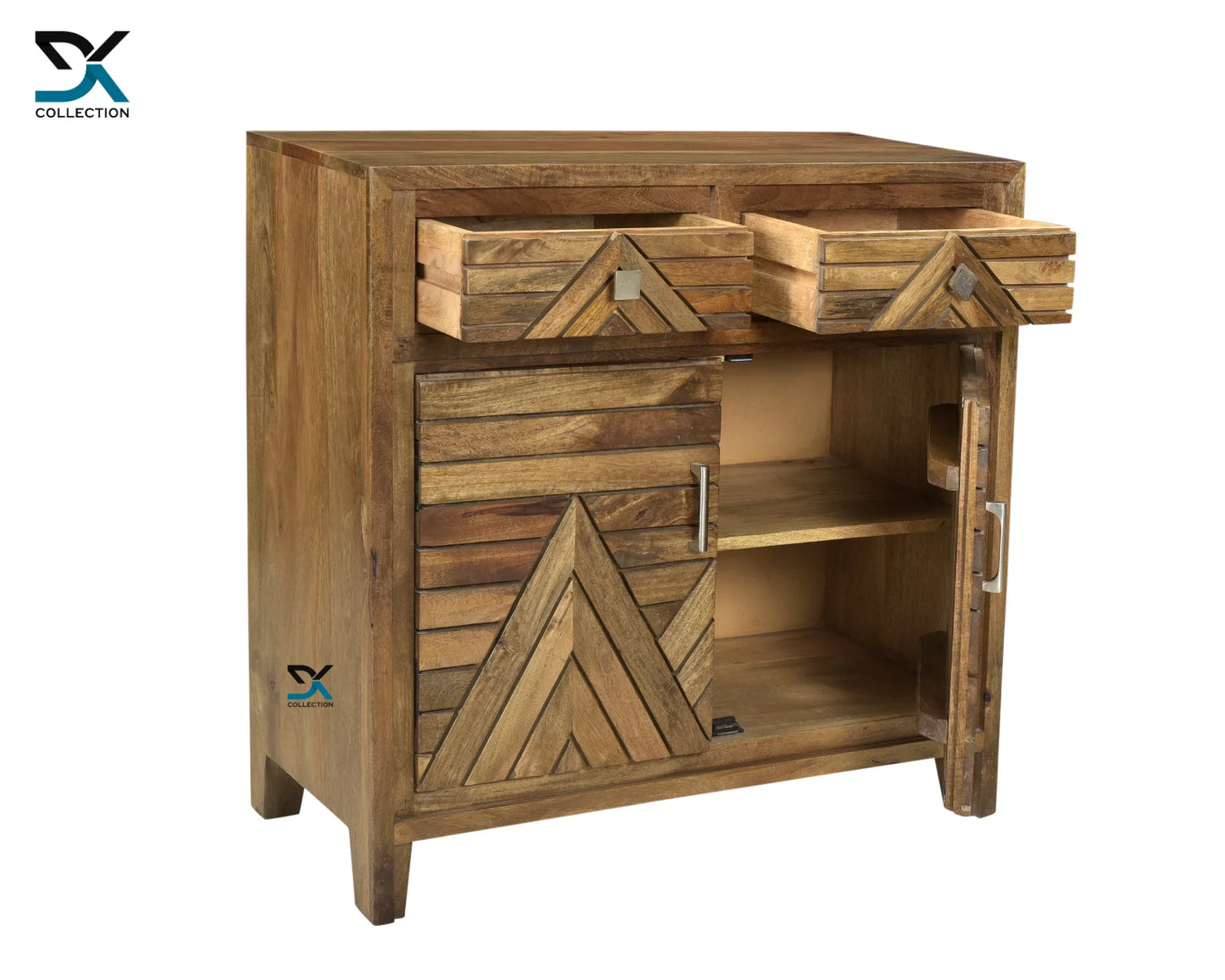 Yashtik Solid Mango Wood Cabinet