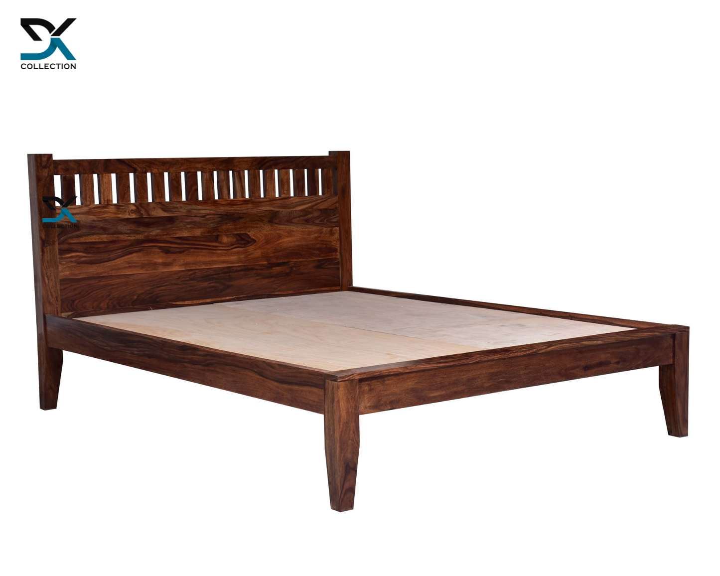 Ajanta Solid Sheesham Wood Queen Size Bed
