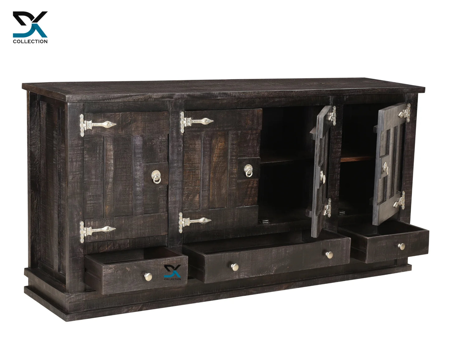 Arc 4-Door & 3-Drawers Sideboard