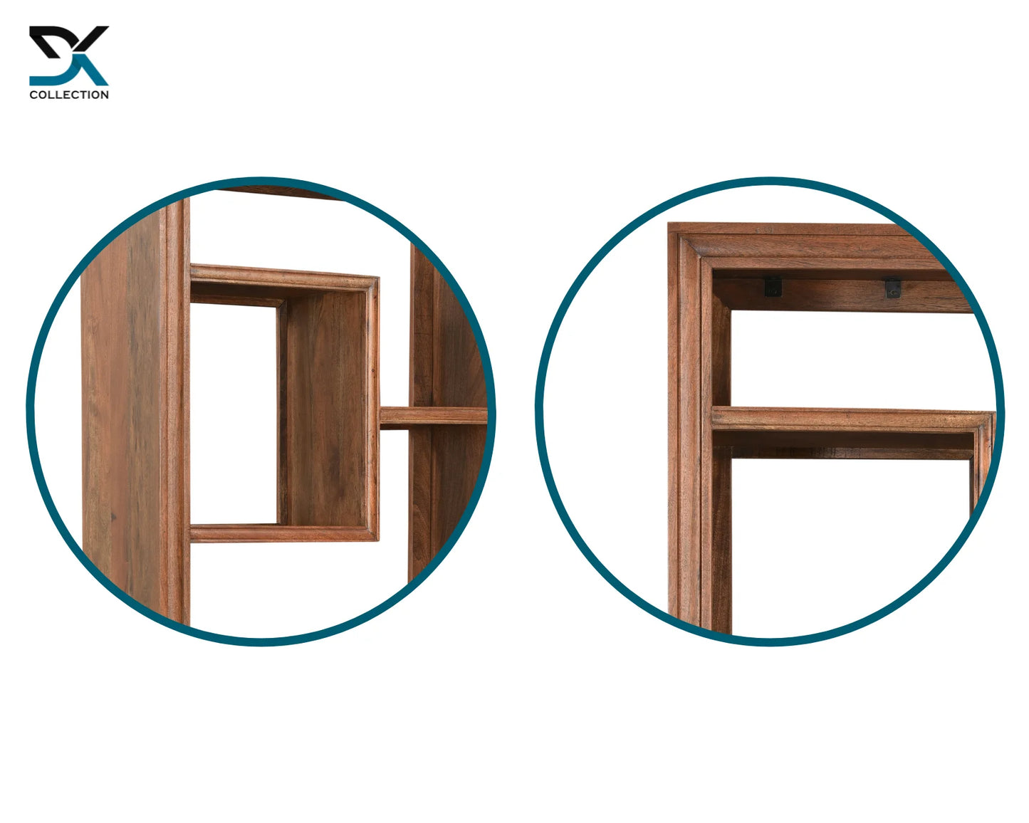 Sienna Acacia Wood Bookshelf