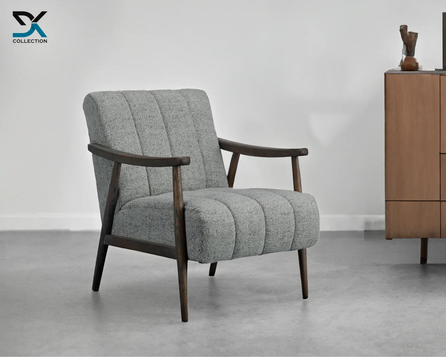 Arc Solid Wood Arm Chair