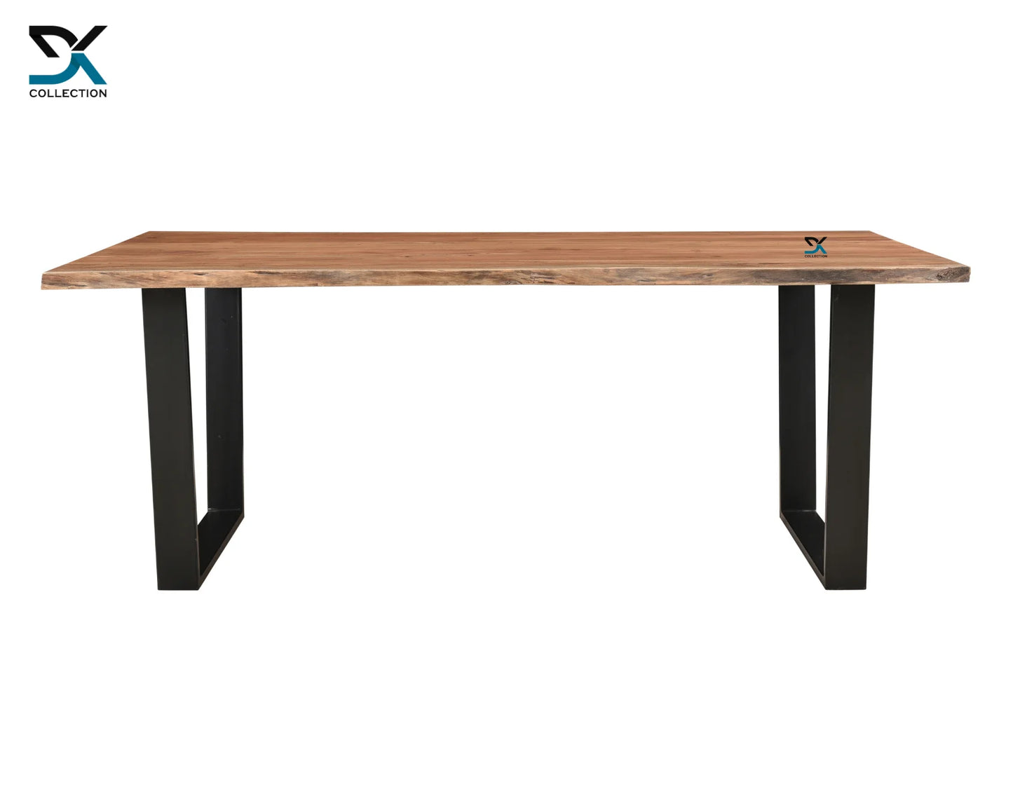 Livon Solid Acacia Wood Dining Table | Live Edge Table