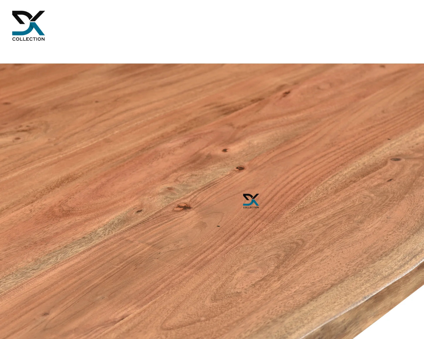 Vivo Solid Acacia Wood Dining Table