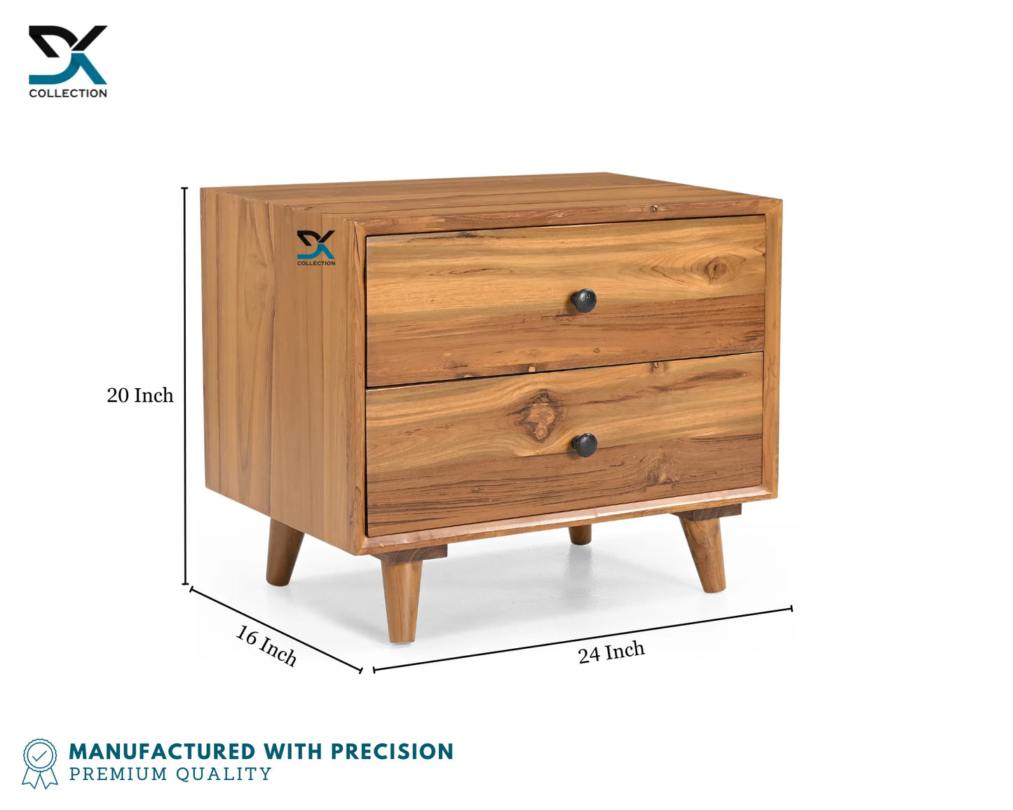 Monte Teak Wood Bedside