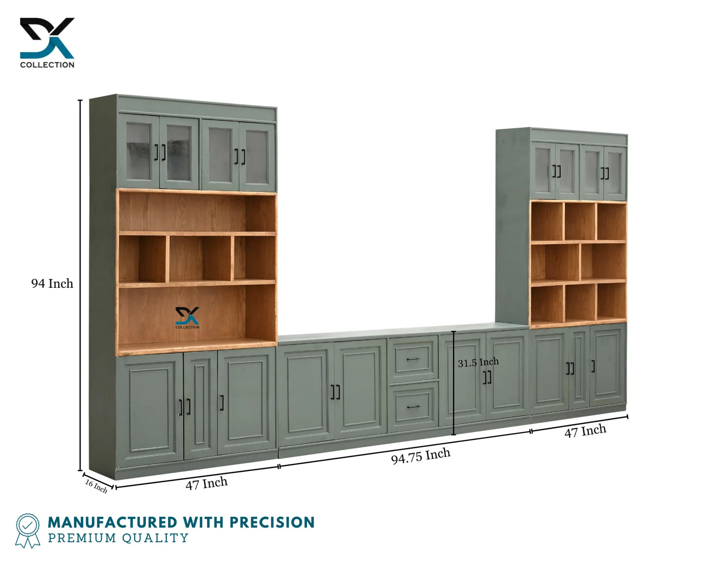Astral Entertainment Unit | Sideboard cum Bar TV Unit with Storage