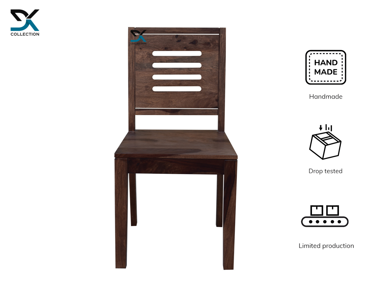 Nairobi Solid Sheesham Wood Chair ( Set of 2 )