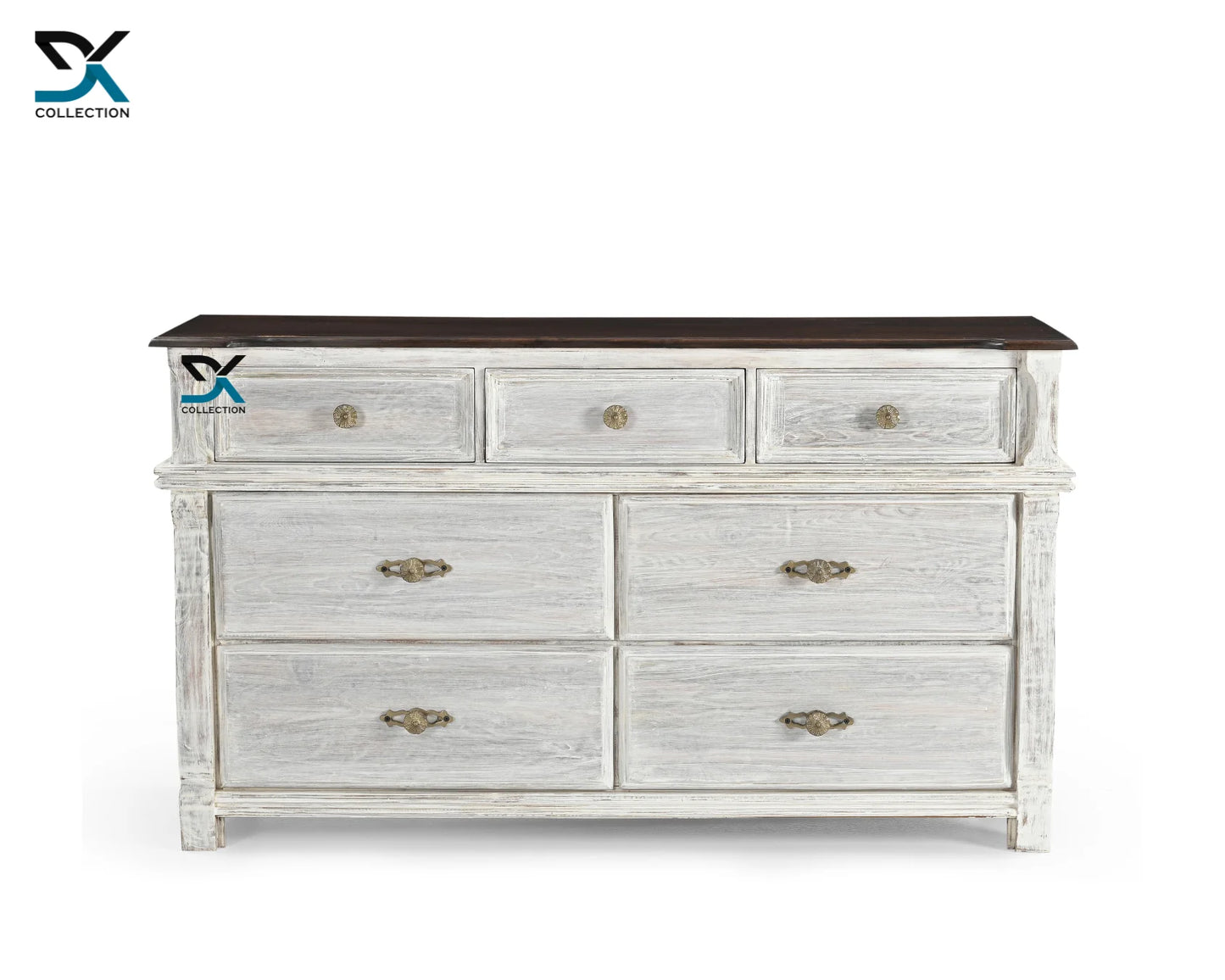 Sedona Teak wooden chest of drawers | 7 Drawers Cabinet