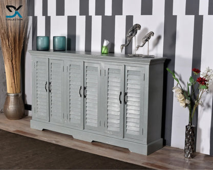 Arlington Solid Wood Sideboard | 6-Door Sideboard