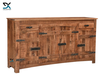 Solid Mango Wood Sideboard