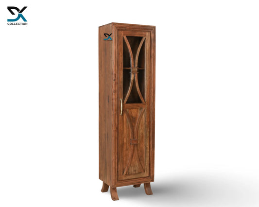 Sienna Acacia Wood Tall Cabinet