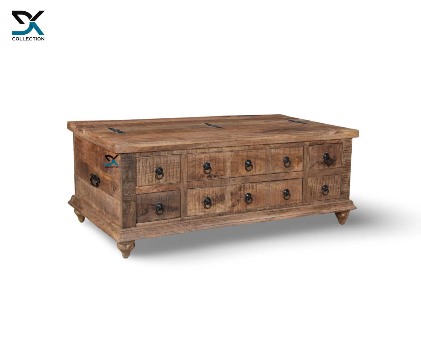 Heroic Solid Wood Coffee Table Cum Trunk