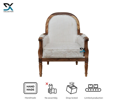 Monarch Solid Wood Arm Chair | Lounge Chair