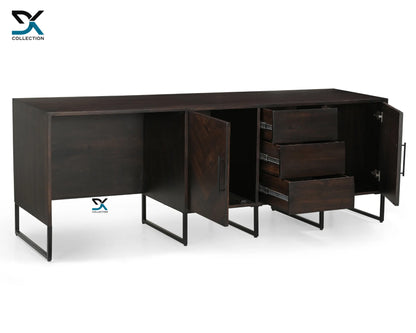 Scottsdale 2-Door & 3-Drawer Entertainment TV Unit