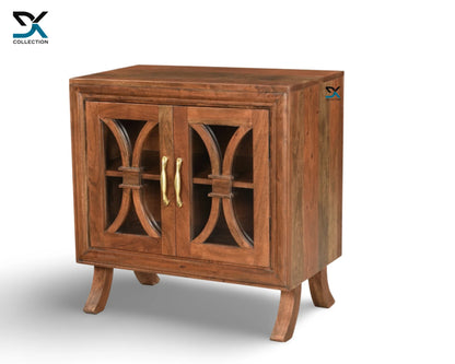 Sienna Acacia Wood Two Door Cabinet