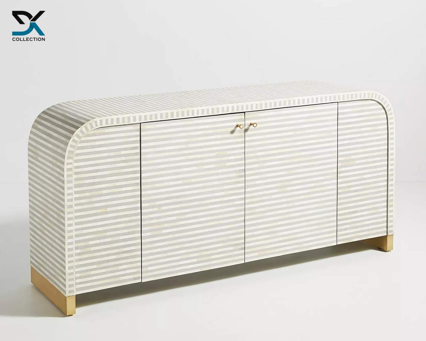 Shaun Two-Door Bone Inlay Sideboard