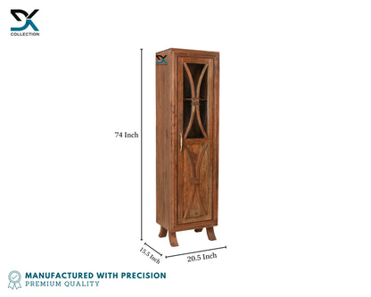 Sienna Acacia Wood Tall Cabinet