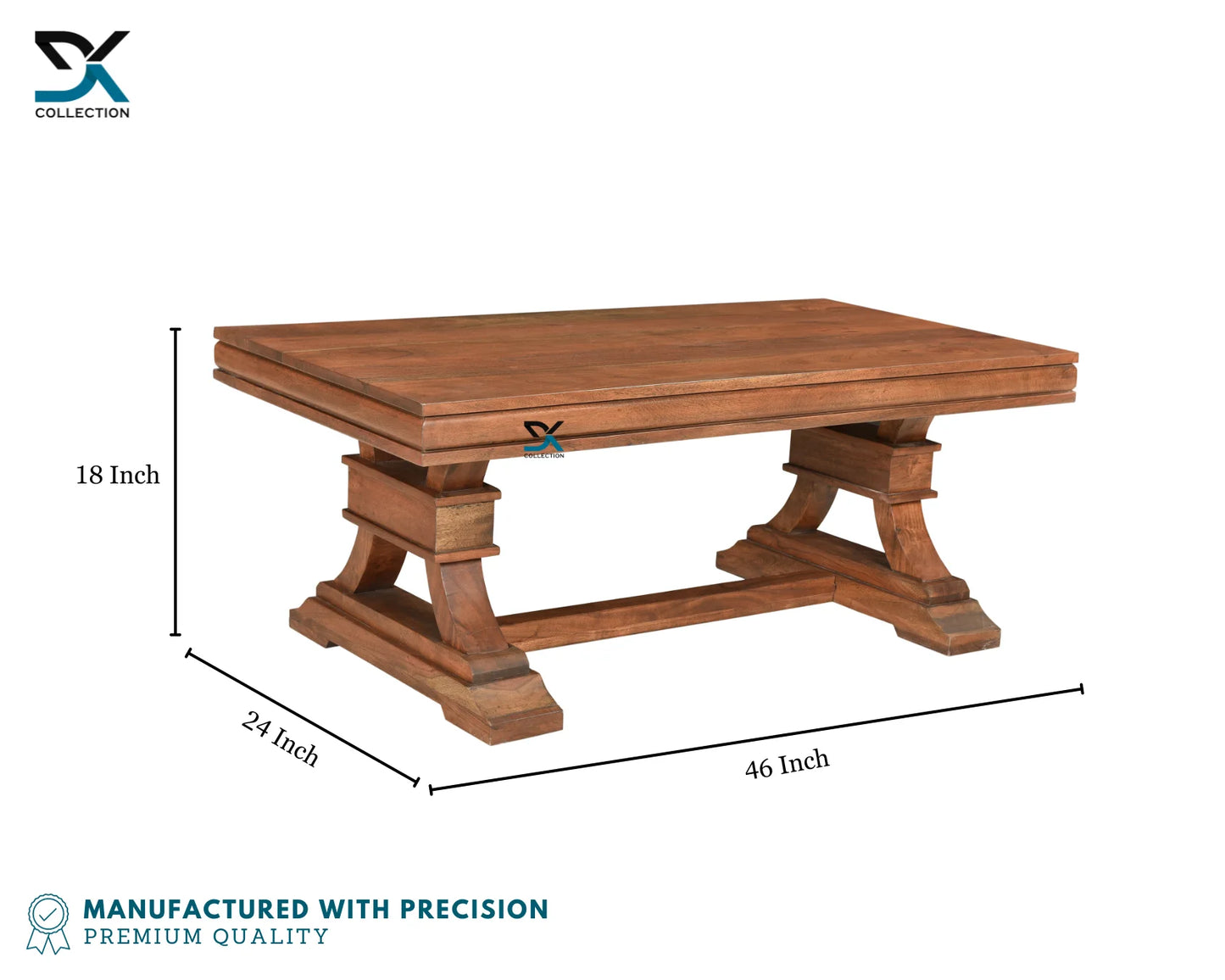 Sienna Acacia Wood Coffee Table