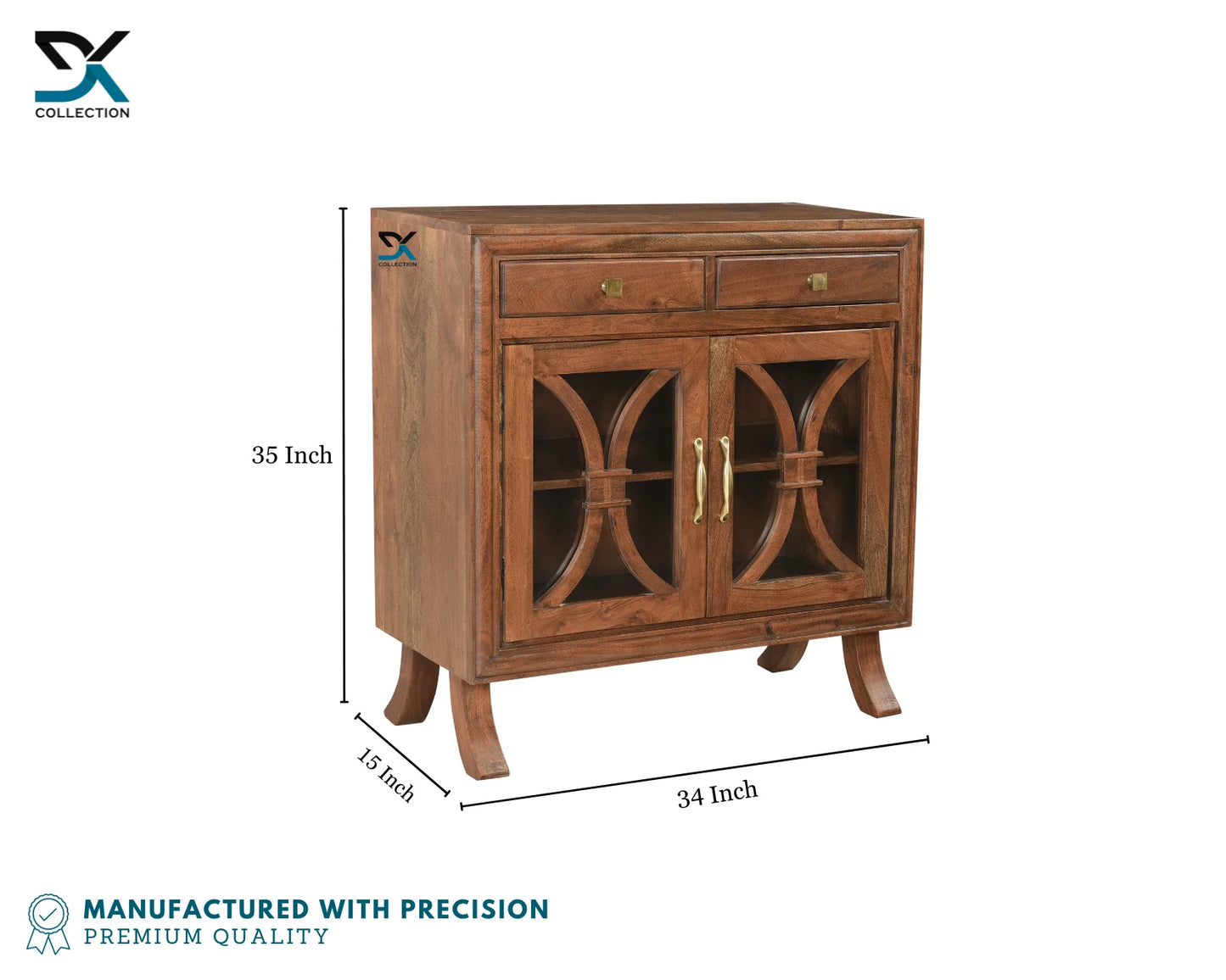 Sienna Solid Acacia Wood Cabinet