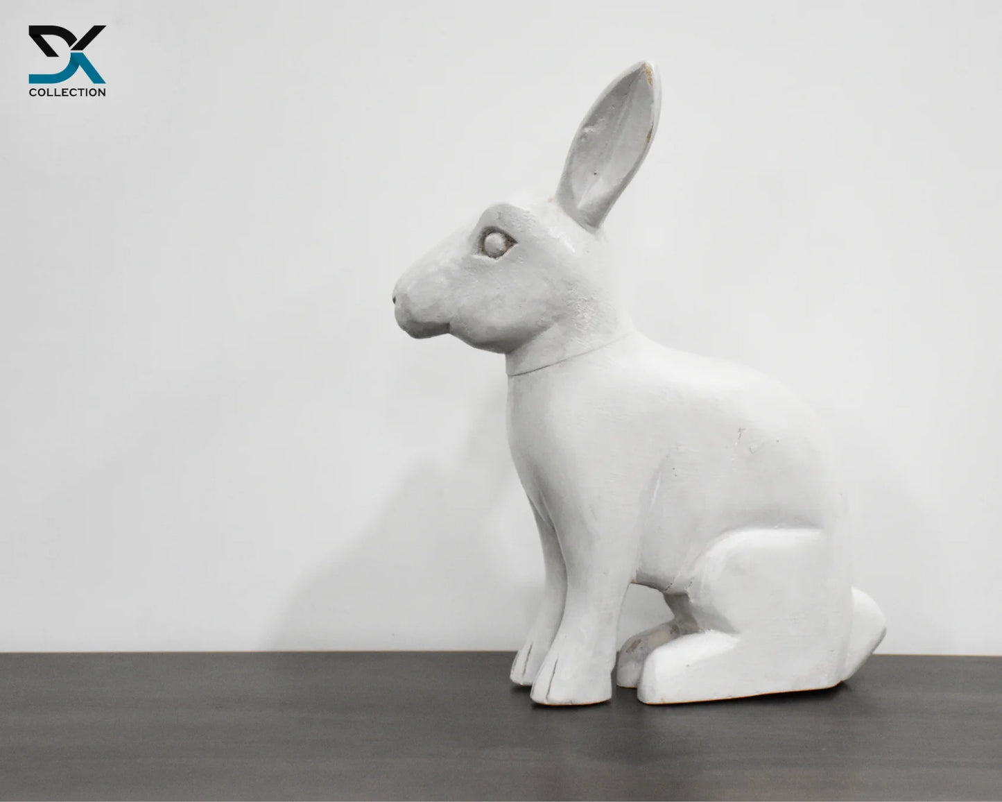 Rabbit White Sculpture