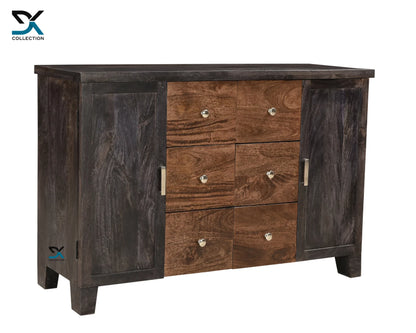 Glide 2-Door & 6-Drawers Sideboard | 6 drawer chest of drawers