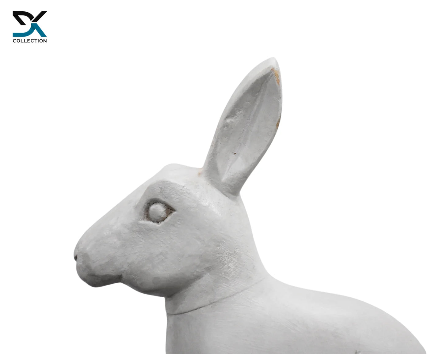 Rabbit White Sculpture