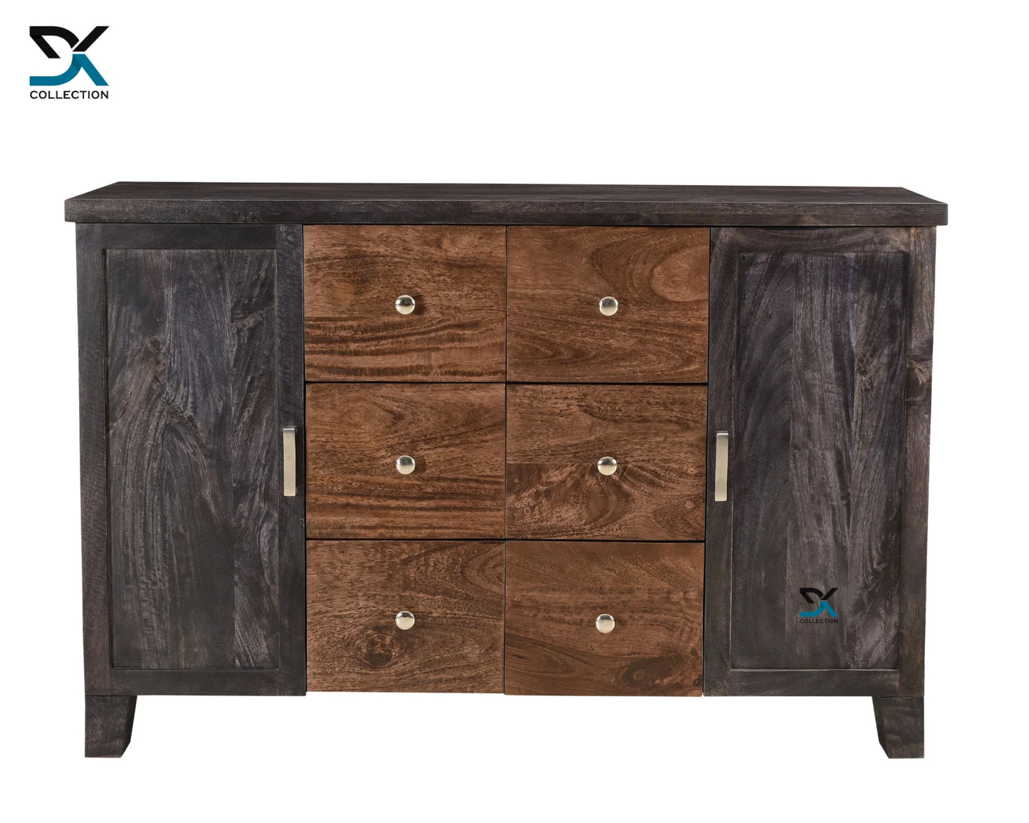 Glide 2-Door & 6-Drawers Sideboard | 6 drawer chest of drawers