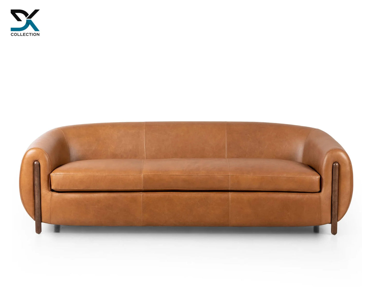 Carmine Leather Sofa