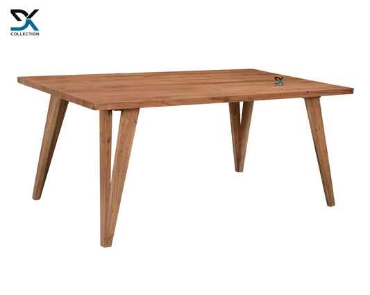 Vivo Solid Acacia Wood Dining Table