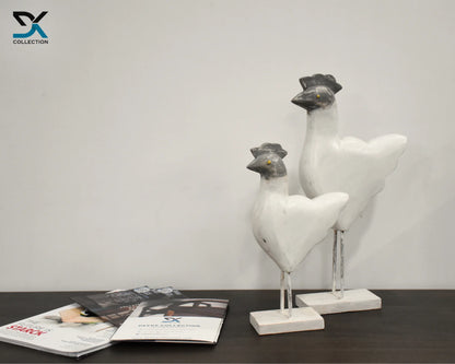 Rooster Set of 2 Showpieces