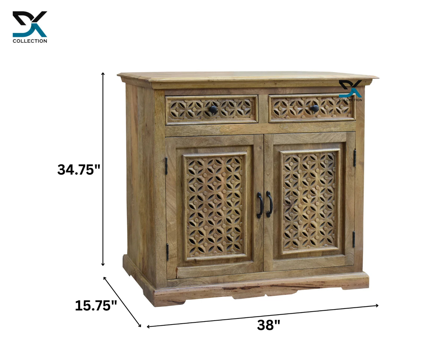 Chroma 2-Door 2-Drawer cabinet