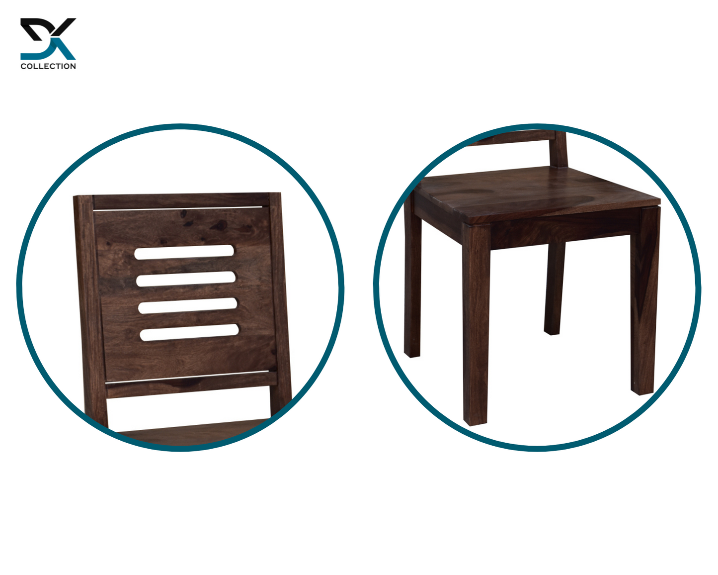 Nairobi Solid Sheesham Wood Chair ( Set of 2 )