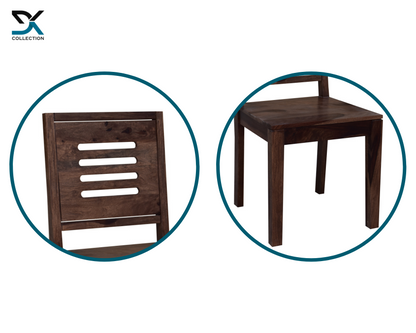 Nairobi Solid Sheesham Wood Chair ( Set of 2 )