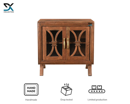 Sienna Acacia Wood Two Door Cabinet