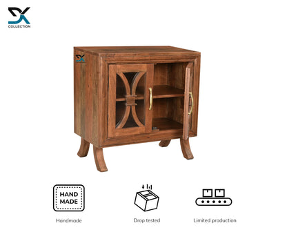 Sienna Acacia Wood Two Door Cabinet