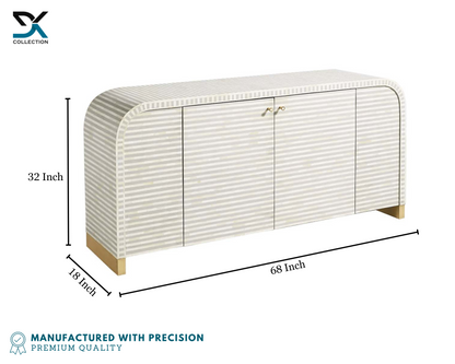 Shaun Two-Door Bone Inlay Sideboard