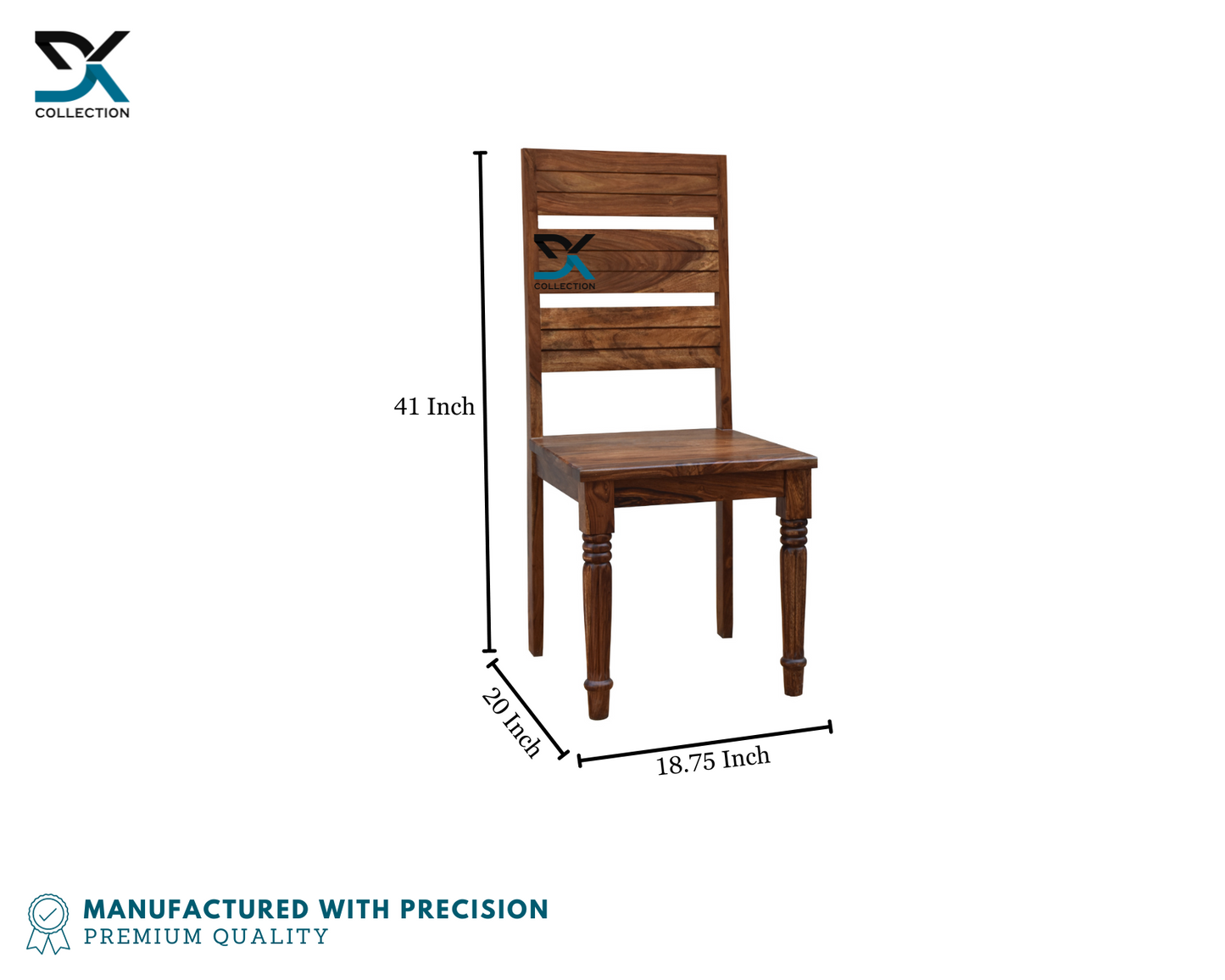 Monarch Solid Sheesham Wood Chair